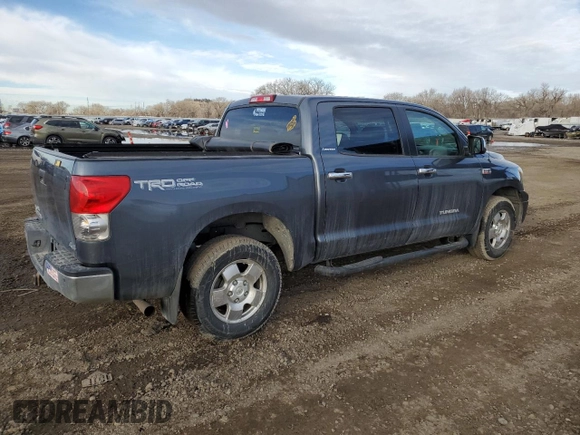 2008 Toyota Tundra Limited with VIN 5TFDV58158X045046, listed as a Copart auction lot 45978085 with 143,586 mi miles and Clean title. Bid and sale history available at DreamBid. Image 3.