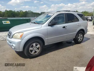 2006 Kia Sorento LX with VIN KNDJD733365591766, listed as a Copart auction lot 49040625 with 141,945 mi miles and Salvage Title. Bid and sale history available at carsss.com. Image 1.