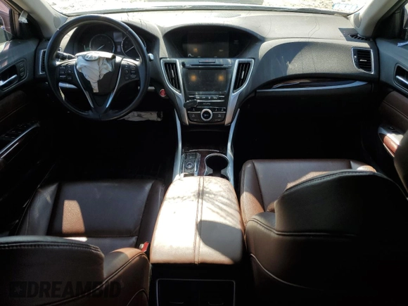 2016 Acura TLX V6 with VIN 19UUB2F32GA000953, listed as a Copart auction lot 49236665 with 0 mi miles and Salvage Title. Bid and sale history available at carsss.com. Image 8.