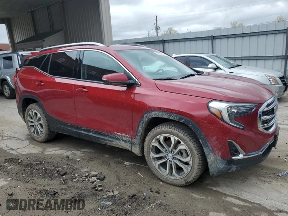 2020 GMC Terrain SLT z VIN 3GKALPEX6LL218675, wystawiony jako Copart lot #53661585 z przebiegiem 73 384 mil mil oraz Szkoda całkowita • Salvage title. Historia ofert i sprzedaży dostępna na DreamBid. Obrazek 4.