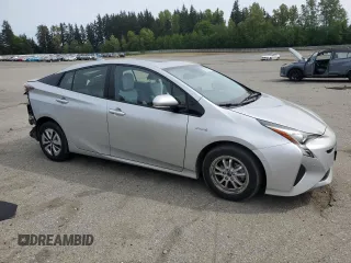 2017 Toyota Prius Two with VIN JTDKARFU2H3049392, listed as a Copart auction lot 55634485 with 32,405 mi miles and Salvage Title. Bid and sale history available at DreamBid. Image 4.