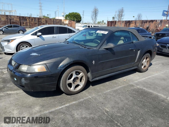 2003 Ford Mustang Deluxe with VIN 1FAFP44423F401048, listed as a Copart auction lot 49631185 with 177,399 mi miles and Clean title. Bid and sale history available at DreamBid. Image 1.