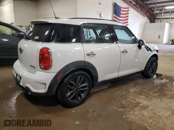 2012 MINI Countryman S z VIN WMWZC3C57CWL84736, wystawiony jako Copart lot #48465845 z przebiegiem 223 370 mil mil oraz Szkody całkowita. Historia ofert i sprzedaży dostępna na DreamBid. Obrazek 3.