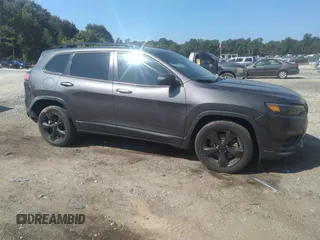 2020 Jeep Cherokee Latitude Plus with VIN 1C4PJLLB7LD581696, listed as a IAAI auction lot 40094839 with 55,576 mi miles. Bid and sale history available at carsss.com. Image 13.