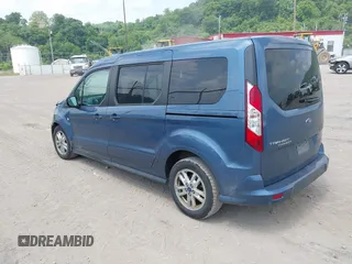 2019 Ford Transit Connect XLT with VIN NM0GE9F22K1383933, listed as a IAAI auction lot 42391253 with 136,082 mi miles and . Bid and sale history available at DreamBid. Image 3.