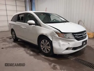 2016 Honda Odyssey EX-L z VIN 5FNRL5H65GB111336, wystawiony jako IAAI lot #42265489 z przebiegiem 124 952 mil mil oraz . Historia ofert i sprzedaży dostępna na DreamBid. Obrazek 1.