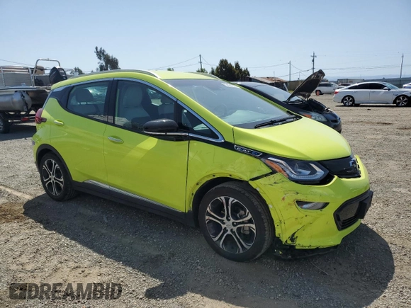 2019 Chevrolet Bolt EV Premier with VIN 1G1FZ6S02K4110388, listed as a Copart auction lot 52426095 with 65,913 mi miles and Salvage title. Bid and sale history available at DreamBid. Image 4.