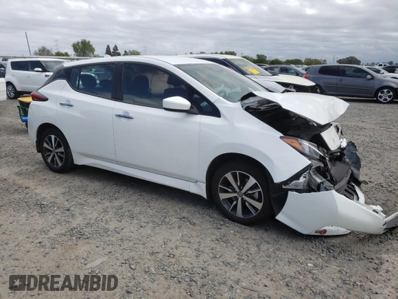 2022 Nissan LEAF S Plus z VIN 1N4BZ1BV9NC561645, wystawiony jako Copart lot #50939635 z przebiegiem 118 525 mil mil oraz Szkoda całkowita • Salvage title. Historia ofert i sprzedaży dostępna na DreamBid. Obrazek 4.