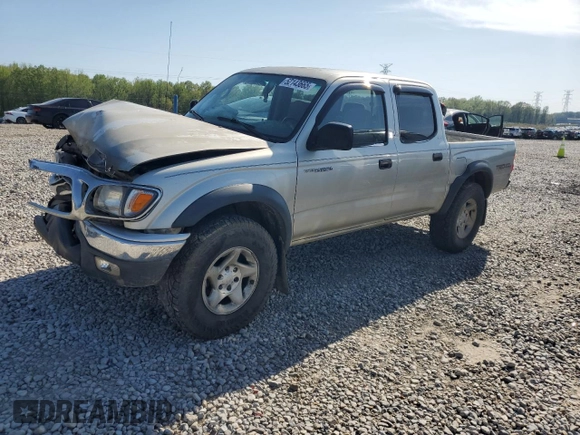 2002 Toyota Tacoma PreRunner with VIN 5TEGN92NX2Z136037, listed as a Copart auction lot 52143665 with 270,044 mi miles and Salvage Title. Bid and sale history available at DreamBid. Image 1.