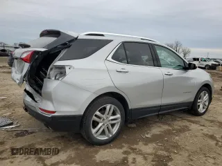 2019 Chevrolet Equinox Premier with VIN 2GNAXYEX4K6277076, listed as a Copart auction lot 44047625 with 51,493 mi miles and Salvage Title. Bid and sale history available at carsss.com. Image 3.