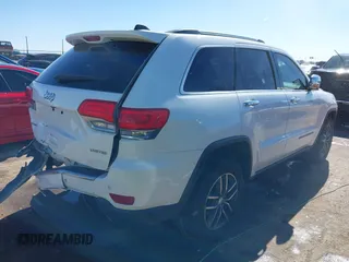 2017 Jeep Grand Cherokee Limited with VIN 1C4RJFBG2HC755095, listed as a IAAI auction lot 41489431 with 128,735 mi miles. Bid and sale history available at carsss.com. Image 4.