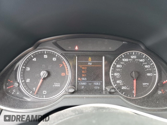 2010 Audi Q5 Prestige z VIN WA1VKAFP4AA101803, wystawiony jako Copart lot #55920355 z przebiegiem 170 487 mil mil oraz Czysty tytuł • Clean title. Historia ofert i sprzedaży dostępna na DreamBid. Obrazek 9.