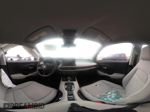 2024 Honda HR-V LX with VIN 3CZRZ2H34RM725791, listed as a IAAI auction lot 41342535 with 18,408 mi miles and . Bid and sale history available at DreamBid. Image 18.