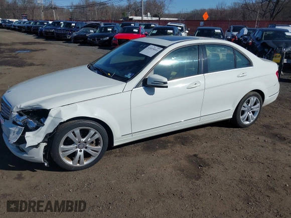 2011 Mercedes-Benz C-Class C 300 Sport with VIN WDDGF8BB7BR168068, listed as a IAAI auction lot 41835011 with 63,892 mi miles. Bid and sale history available at carsss.com. Image 2.
