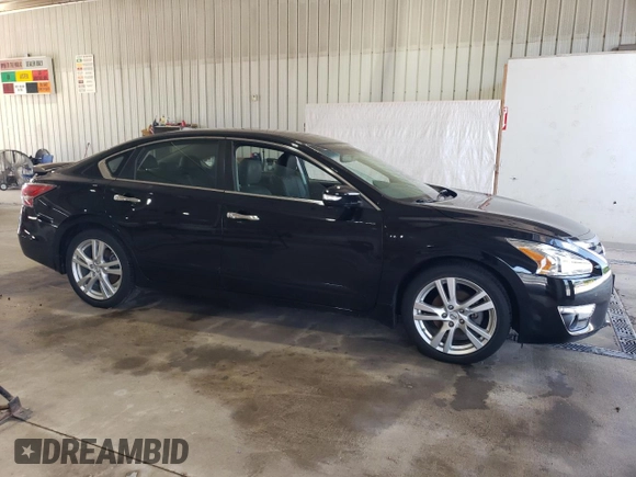 2015 Nissan Altima SL with VIN 1N4BL3AP8FC410183, listed as a Copart auction lot 64181915 with 50,565 mi miles and Salvage title. Bid and sale history available at DreamBid. Image 4.