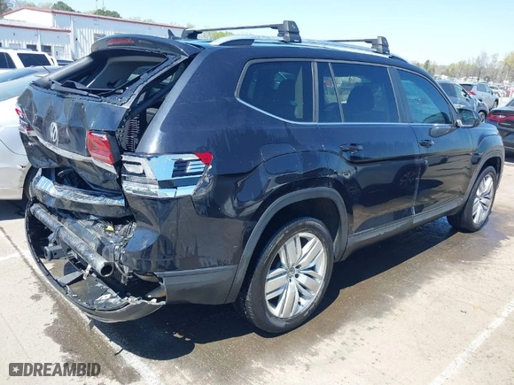 2019 Volkswagen Atlas 3.6L V6 SE w/Technology with VIN 1V2WR2CA7KC525508, listed as a IAAI auction lot 41876463 with 80,467 mi miles. Bid and sale history available at carsss.com. Image 4.