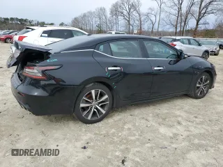 2020 Nissan Maxima SV with VIN 1N4AA6CV5LC362944, listed as a Copart auction lot 47292135 with 108,128 mi miles and Salvage Title. Bid and sale history available at carsss.com. Image 3.
