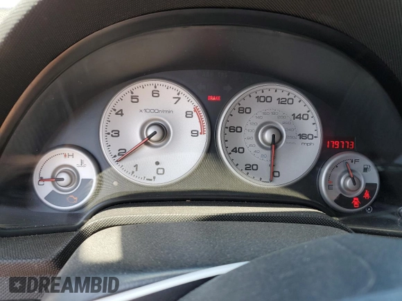 2002 Acura RSX Type S with VIN JH4DC53082C036696, listed as a Copart auction lot 52193175 with 179,773 mi miles and Salvage Title. Bid and sale history available at carsss.com. Image 9.