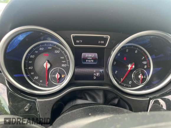 2019 Mercedes-Benz GLE 400 with VIN 4JGDA5GB2KB209598, listed as a Copart auction lot 63654815 with 91,075 mi miles and Clean title. Bid and sale history available at DreamBid. Image 9.