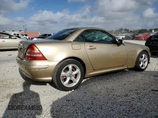 2001 Mercedes-Benz SLK 230/320 with VIN WDBKK65F61F210893, listed as a Copart auction lot 51276665 with Not provided miles and Salvage title. Bid and sale history available at DreamBid. Image 3.