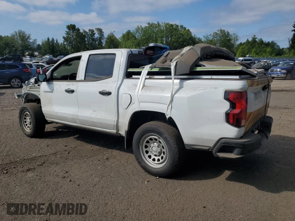 2023 Chevrolet Colorado 2WD Work Truck with VIN 1GCGSBEC3P1257245, listed as a Copart auction lot 63418715 with 9,715 mi miles and Clean title. Bid and sale history available at DreamBid. Image 2.