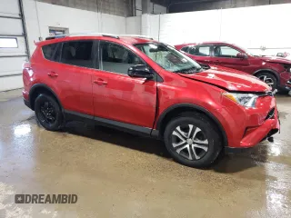 2017 Toyota RAV4 LE with VIN 2T3BFREV3HW587432, listed as a Copart auction lot 55107685 with 148,305 mi miles and Salvage Title. Bid and sale history available at carsss.com. Image 4.