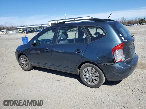 2009 Kia Rondo LX with VIN KNAFG528297271925, listed as a Copart auction lot 46342845 with 128,002 mi miles and Salvage Title. Bid and sale history available at carsss.com. Image 2.