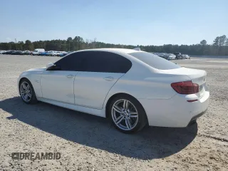 2016 BMW 5 Series 550i with VIN WBAKN9C59GD963159, listed as a Copart auction lot 50718175 with 113,715 mi miles and Salvage title. Bid and sale history available at DreamBid. Image 2.