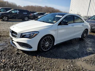 2018 Mercedes-Benz CLA with VIN WDDSJ4GB5JN521326, listed as a Copart auction lot 80829364 with 14,969 mi miles and Salvage Title. Bid and sale history available at carsss.com. Image 1.