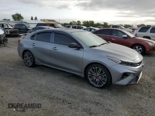 2022 Kia Forte GT with VIN 3KPF44AC7NE457191, listed as a Copart auction lot 50786975 with 31,619 mi miles and Salvage Title. Bid and sale history available at carsss.com. Image 4.