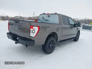 2023 Ford F-150 XL with VIN 1FTFW1E85PFA33757, listed as a IAAI auction lot 41266489 with 8,655 mi miles. Bid and sale history available at carsss.com. Image 4.