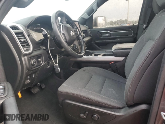 2022 Ram 1500 Big Horn with VIN 1C6RREMT1NN436517, listed as a Copart auction lot 73891714 with 0 mi miles and Non Repairable. Bid and sale history available at carsss.com. Image 7.