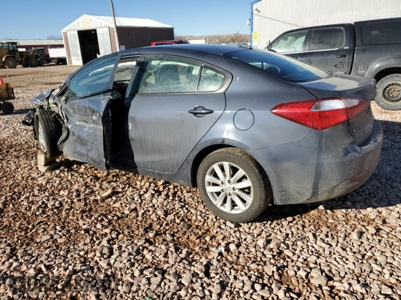 2016 Kia Forte LX with VIN KNAFX4A62G5608967, listed as a Copart auction lot 42758865 with 113,078 mi miles and Salvage Title. Bid and sale history available at carsss.com. Image 2.