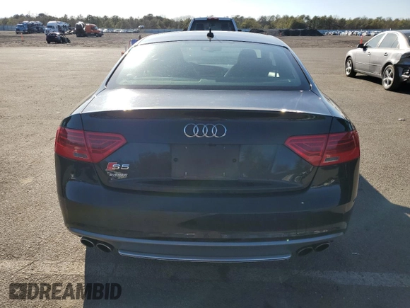 2015 Audi S5 Premium Plus with VIN WAUCGAFR8FA015141, listed as a Copart auction lot 47852075 with 76,513 mi miles and Salvage Title. Bid and sale history available at carsss.com. Image 6.