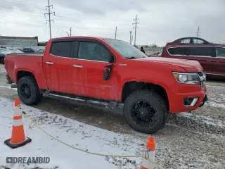 2017 Chevrolet Colorado 4WD LT with VIN 1GCPTCE1XH1223094, listed as a Copart auction lot 46211925 with 117,314 mi miles and Salvage Title. Bid and sale history available at carsss.com. Image 4.