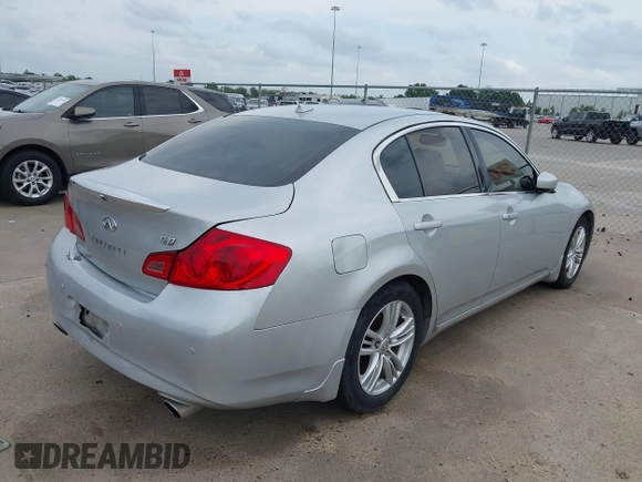 2013 Infiniti G37 Journey with VIN JN1CV6AP6DM300060, listed as a IAAI auction lot 42293117 with 82,496 mi miles and . Bid and sale history available at DreamBid. Image 4.
