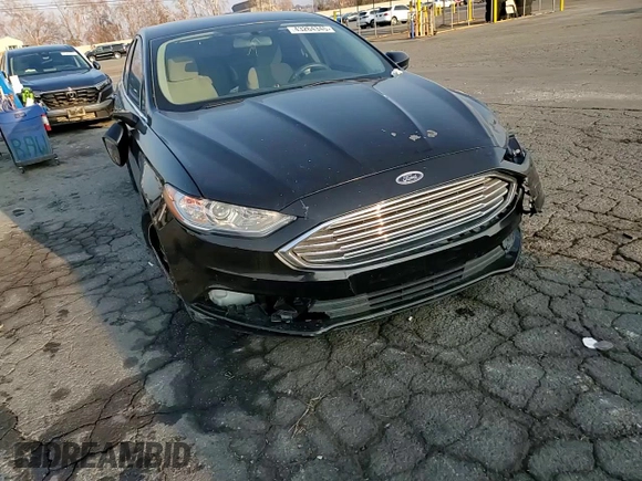 2017 Ford Fusion S with VIN 3FA6P0G75HR180263, listed as a Copart auction lot 43264345 with 105,020 mi miles and Salvage Title. Bid and sale history available at DreamBid. Image 10.