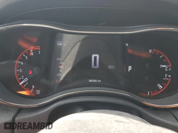 2018 Dodge Durango GT with VIN 1C4RDJDG4JC359697, listed as a Copart auction lot 55805885 with 96,080 mi miles and Salvage title. Bid and sale history available at DreamBid. Image 9.