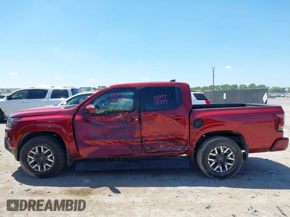 2022 Nissan Frontier Pro-4X with VIN 1N6ED1EK9NN634845, listed as a IAAI auction lot 42094681 with 33,801 mi miles and . Bid and sale history available at DreamBid. Image 13.