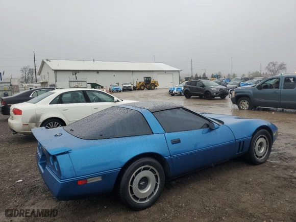 1984 Chevrolet Corvette with VIN 1G1AY0784E5137972, listed as a Copart auction lot 86317974 with 121,919 mi miles and Clean Title. Bid and sale history available at carsss.com. Image 3.