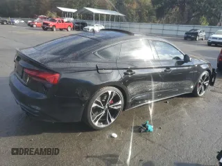 2024 Audi S5 Sportback Premium Plus z VIN WAUB4CF53RA020992, wystawiony jako Copart lot #85305744 z przebiegiem 20 722 mil mil oraz Szkoda całkowita • Salvage title. Historia ofert i sprzedaży dostępna na DreamBid. Obrazek 3.