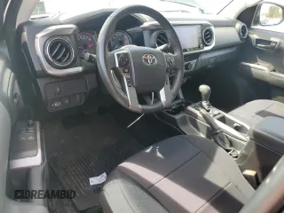 2022 Toyota Tacoma SR with VIN 3TYSX5EN4NT016636, listed as a Copart auction lot 49830005 with 42,357 mi miles and Salvage title. Bid and sale history available at DreamBid. Image 8.