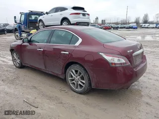 2012 Nissan Maxima 3.5 SV with VIN 1N4AA5AP2CC828781, listed as a IAAI auction lot 41576478 with 151,112 mi miles. Bid and sale history available at carsss.com. Image 3.