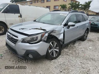 2018 Subaru Outback Limited with VIN 4S4BSANC6J3258403, listed as a Copart auction lot 59709095 with 87,133 mi miles and Clean title. Bid and sale history available at DreamBid. Image 1.