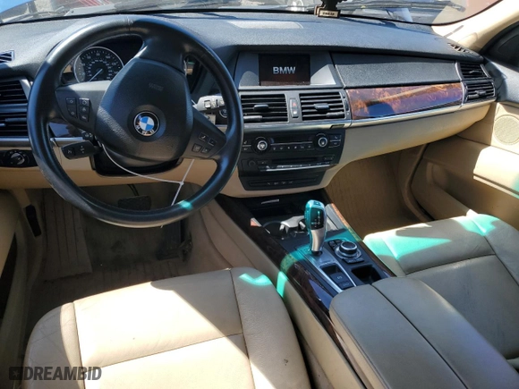 2011 BMW X5 35i with VIN 5UXZV4C55BL409215, listed as a Copart auction lot 53169885 with 166,012 mi miles and Clean Title. Bid and sale history available at carsss.com. Image 8.