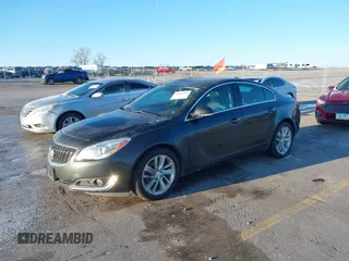 2015 Buick Regal Premium I with VIN 2G4GN5EX8F9236845, listed as a IAAI auction lot 41848258 with 116,485 mi miles. Bid and sale history available at carsss.com. Image 18.
