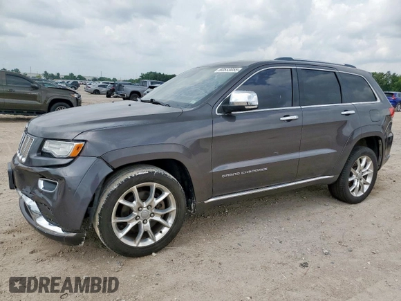 2015 Jeep Grand Cherokee Summit with VIN 1C4RJFJM3FC620664, listed as a Copart auction lot 60533055 with 141,480 mi miles and Clean title. Bid and sale history available at DreamBid. Image 1.