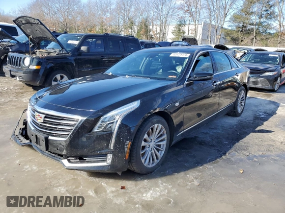 2018 Cadillac CT6 Luxury RWD z VIN 1G6KC5RX6JU159177, wystawiony jako Copart lot #45175175 z przebiegiem 134 346 mil mil oraz Czysty tytuł • Clean title. Historia ofert i sprzedaży dostępna na DreamBid. Obrazek 1.
