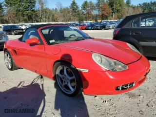 2000 Porsche Boxster S with VIN WP0CB2982YU661142, listed as a Copart auction lot 80261724 with 99,009 mi miles and Clean Title. Bid and sale history available at carsss.com. Image 4.