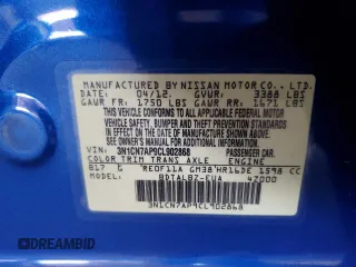 2012 Nissan Versa SL with VIN 3N1CN7AP9CL902868, listed as a Copart auction lot 45980775 with 119,757 mi miles and Clean Title. Bid and sale history available at carsss.com. Image 12.